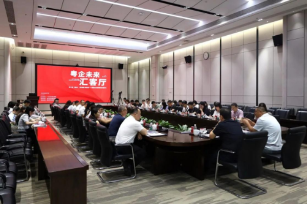 “粤企未来汇客厅”第二期沙龙活动。图源:广东省发展改革委